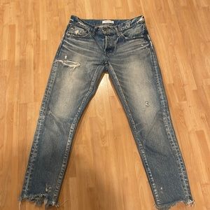 Mousy vintage jeans with a few patches